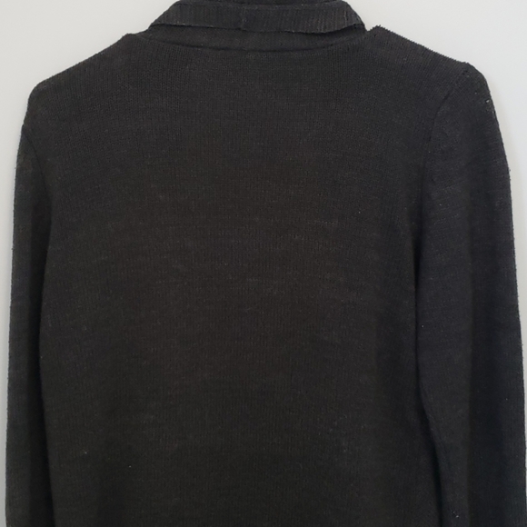 AB studio Charcoal Knit Cardigan - Picture 4 of 4